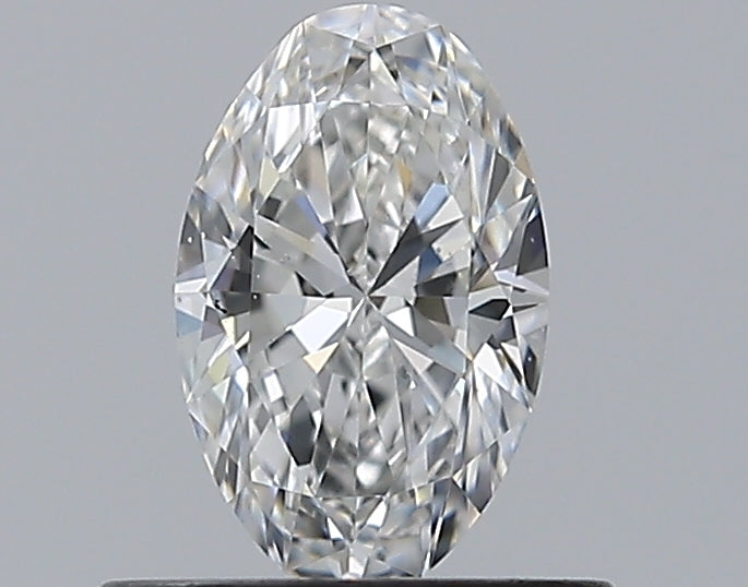 0.50CT OVAL SI1 F WH
