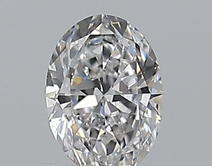 0.41CT OVAL SI1 D WH