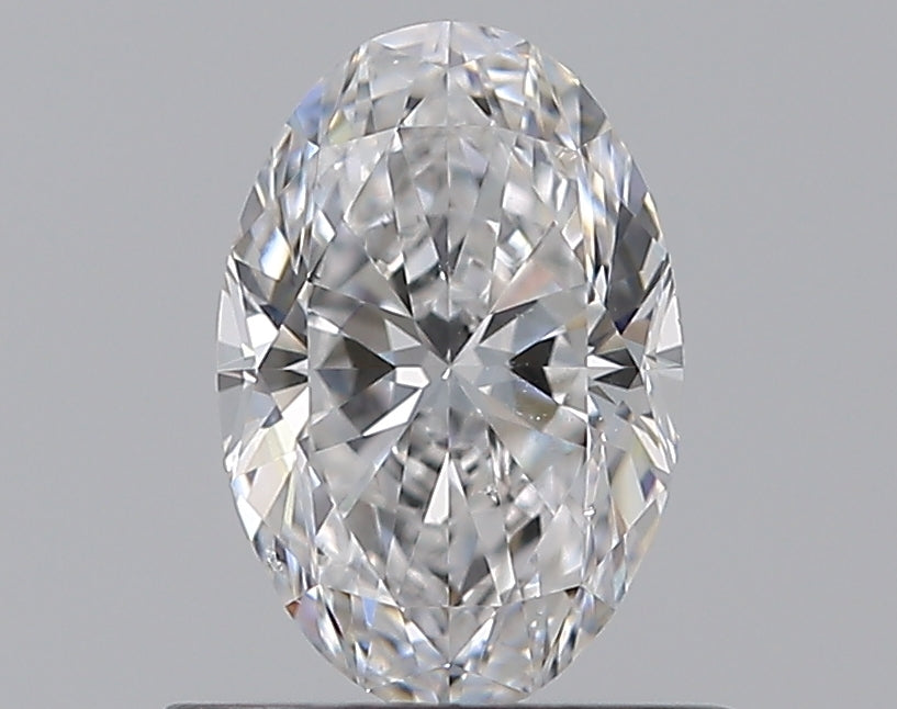 0.70CT OVAL SI1 D WH