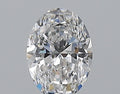 0.57CT OVAL SI2 D WH