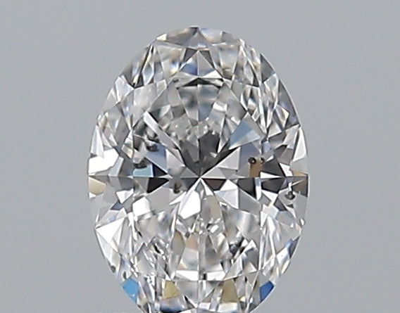 0.57CT OVAL SI2 D WH