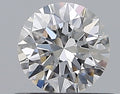 0.54CT ROUND VVS1 D WH