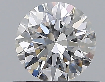 0.54CT ROUND VVS1 D WH