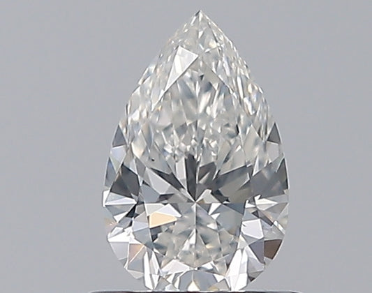 0.66CT PEAR SI1 G WH