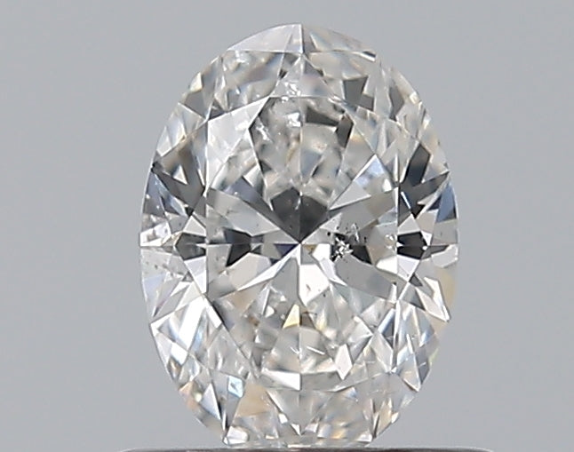 0.53CT OVAL SI2 E WH