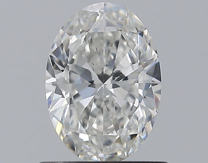 0.80CT OVAL SI2 G WH