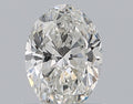0.50CT OVAL SI2 G WH