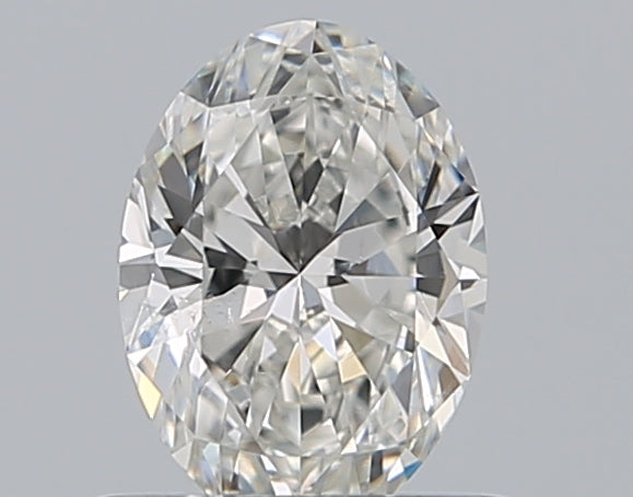 0.50CT OVAL SI2 G WH