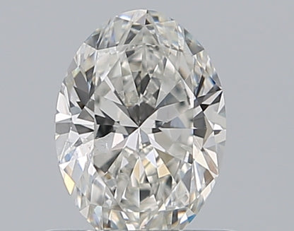 0.50CT OVAL SI2 G WH