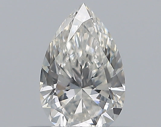 0.30CT PEAR SI1 G WH