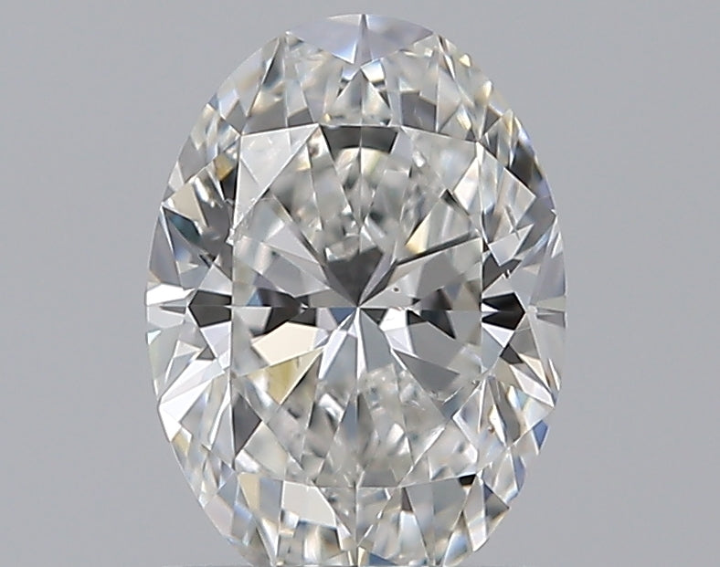 0.91CT OVAL SI2 G WH