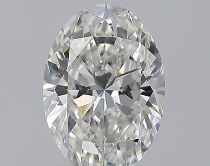0.91CT OVAL SI2 G WH