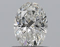 0.50CT OVAL SI1 G WH