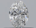 0.30CT OVAL SI1 D WH