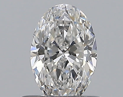 0.50CT OVAL VVS2 D WH