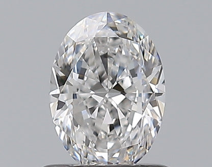 0.70CT OVAL VVS2 D WH