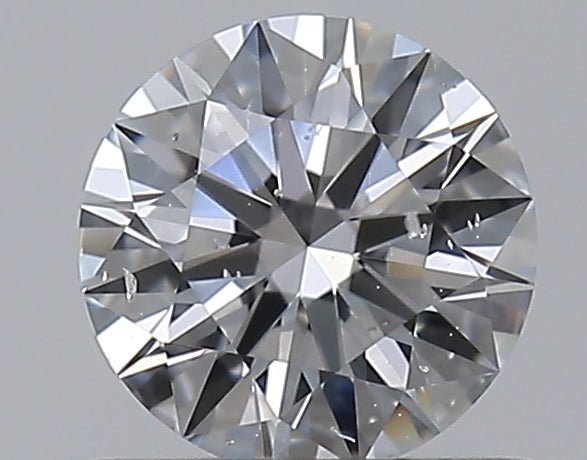 0.59CT ROUND SI2 D WH