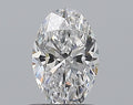 0.70CT OVAL SI1 D WH