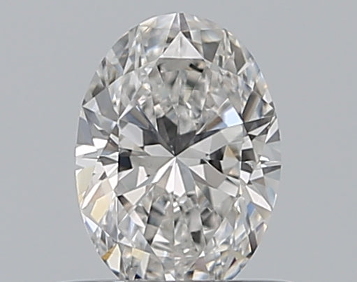 0.46CT OVAL SI1 F WH