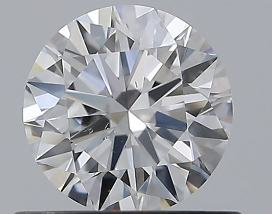 0.60CT ROUND SI1 D WH