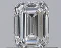 0.36CT EMERALD SI1 F WH