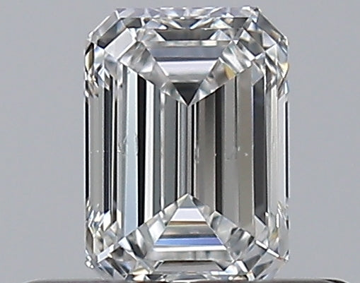 0.36CT EMERALD SI1 F WH