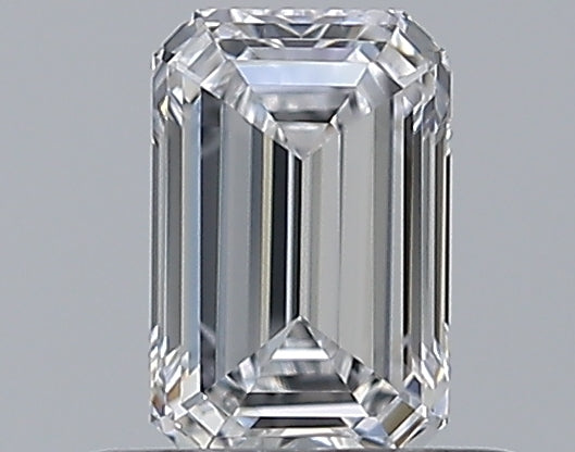 0.51CT EMERALD IF D WH