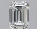 0.53CT EMERALD SI2 F WH