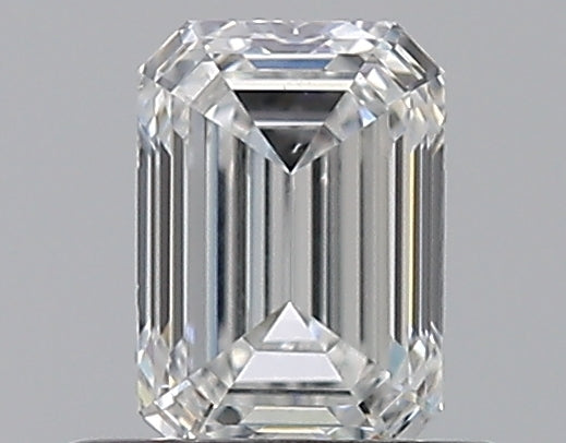 0.53CT EMERALD SI2 F WH