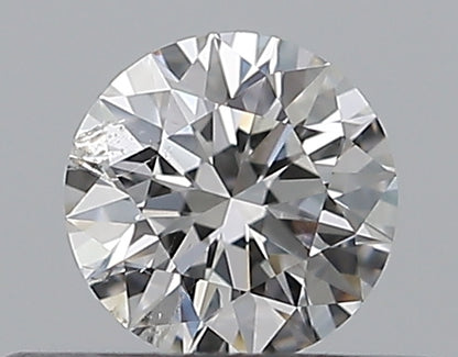 0.30CT ROUND SI2 F WH