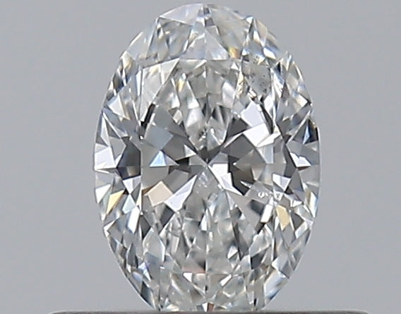 0.30CT OVAL SI2 F WH