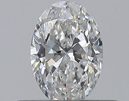 0.30CT OVAL SI2 F WH