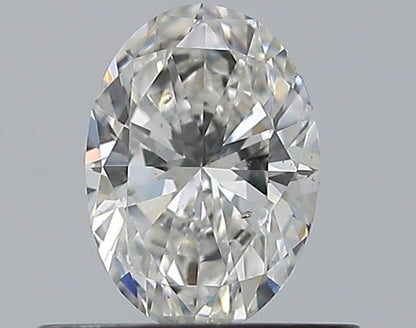 0.43CT OVAL SI2 G WH