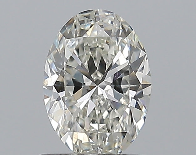 0.80CT OVAL SI2 H WH