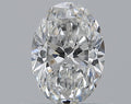 0.50CT OVAL SI1 E WH