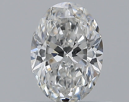 0.50CT OVAL SI1 E WH