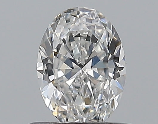 0.50CT OVAL VS2 E WH