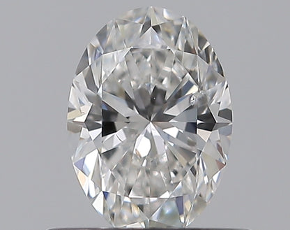 0.50CT OVAL SI2 E WH