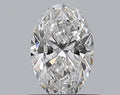 0.51CT OVAL SI1 D WH