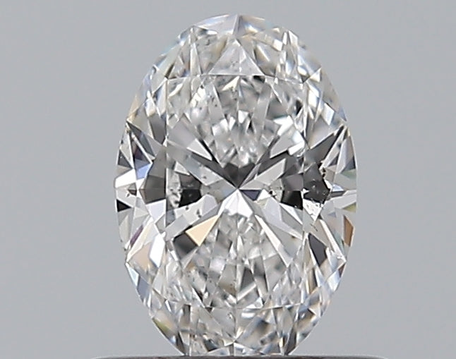 0.51CT OVAL SI1 D WH