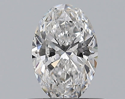0.51CT OVAL SI1 D WH