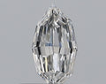 0.30CT Marquise Step Cut VS2 E WH