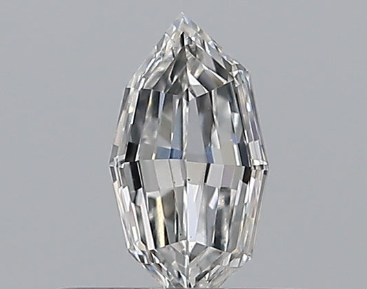 0.30CT Marquise Step Cut VS2 E WH