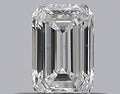 0.31CT EMERALD SI1 F WH
