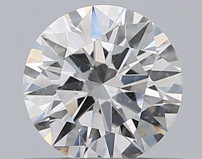 0.35CT ROUND SI2 F WH