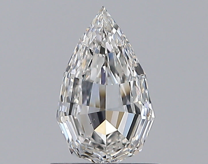 0.92CT Pear Step Cut SI1 H WH