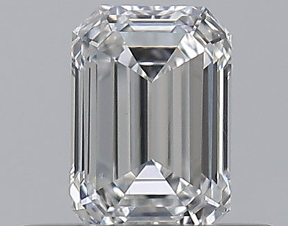 0.31CT EMERALD VS2 F WH