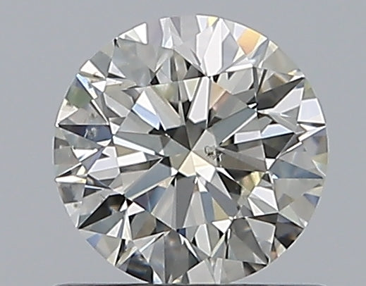 0.75CT ROUND SI1 J WH