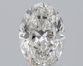 0.80CT OVAL VVS2 F WH