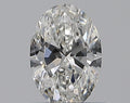 0.46CT OVAL SI1 F WH